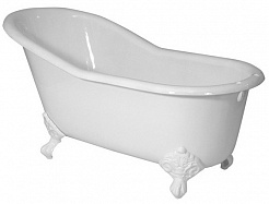 Magliezza Чугунная ванна Gracia 170x76 (ножки белые) – фотография-1